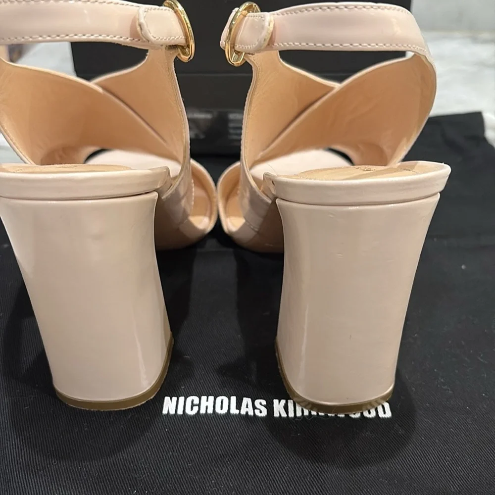 Nicholas Kirkwood Pink Cross Pearl Heels - Stunning!! 39.5